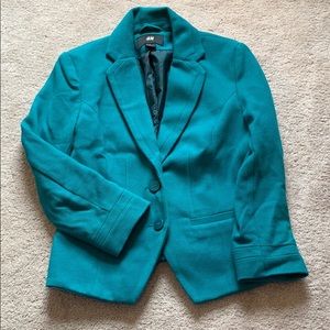 H&M Teal Blazer